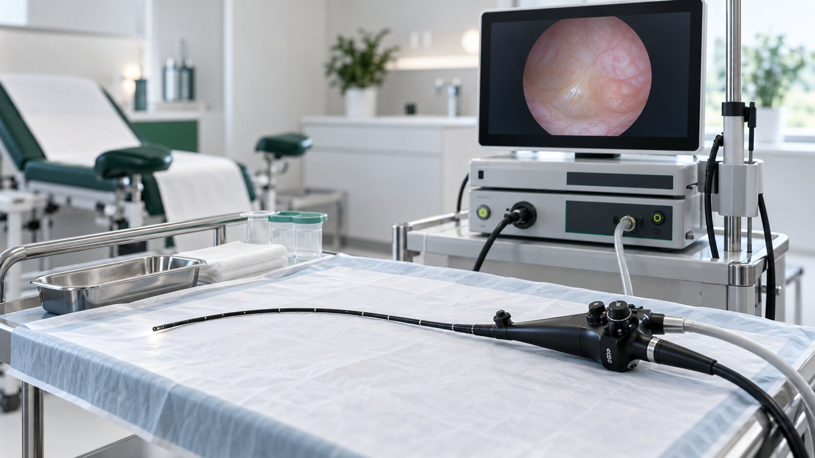 Modernes flexibles Videozystoskop